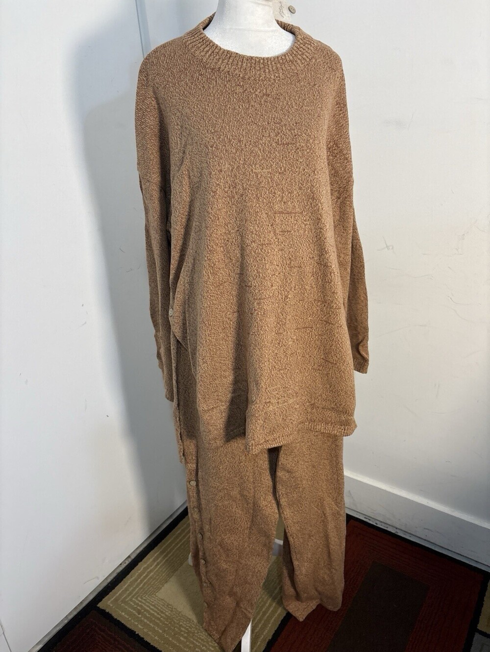 Free People Button Up Sweater Set Medium NEW Sold Out Online - Picture 12 of 15